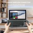 Techly ICTB9801TB keyboard Universal RF Wireless + Bluetooth QWERTY US English Black Techly ICTB9801TB keyboard Universal RF Wireless + Bluetooth QWERTY US English Black