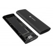 NATEC NKZ-2286 storage drive enclosure SSD enclosure Black M.2