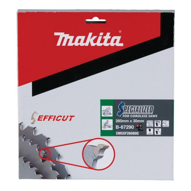 Makita B-67290 circular saw blade 26 cm 1 pc(s)