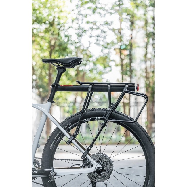 Rockbros 33210004001 black bike rack with shelf Rockbros 33210004001 black bike rack with shelf