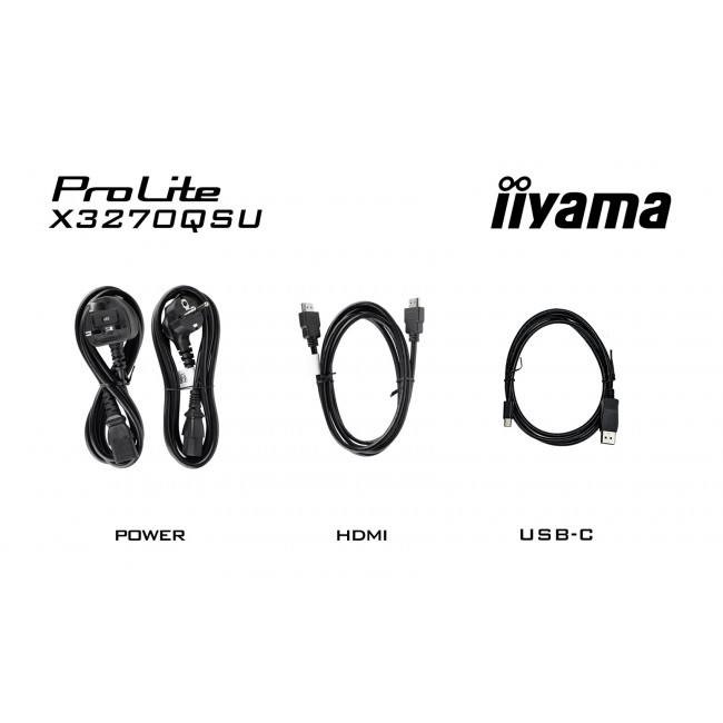 iiyama ProLite X3270QSU-B1 computer monitor 81.3 cm (32 iiyama ProLite X3270QSU-B1 computer monitor 81.3 cm (32