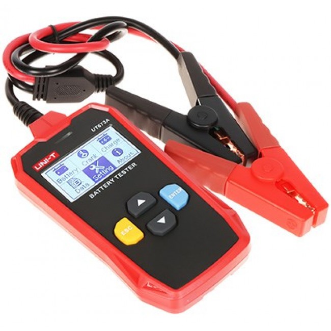 Digital battery tester UNI-T UT673A, 12/24V