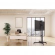 Manhattan TV & Monitor Mount, Trolley Stand, 1 screen, Screen Sizes: 37-65