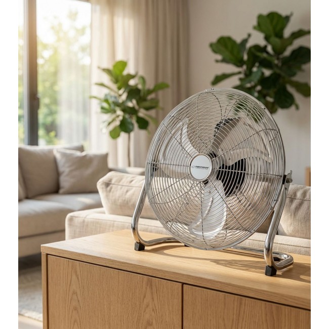 Esperanza EHF005 Scirocco Circulating Fan 12'', chrom
