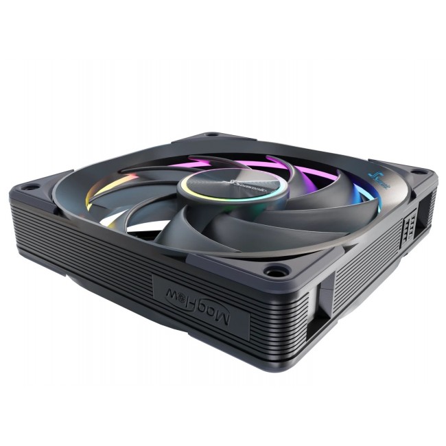 Seasonic MagFlow ARGB Computer case Fan 12 cm Black 3 pc(s)