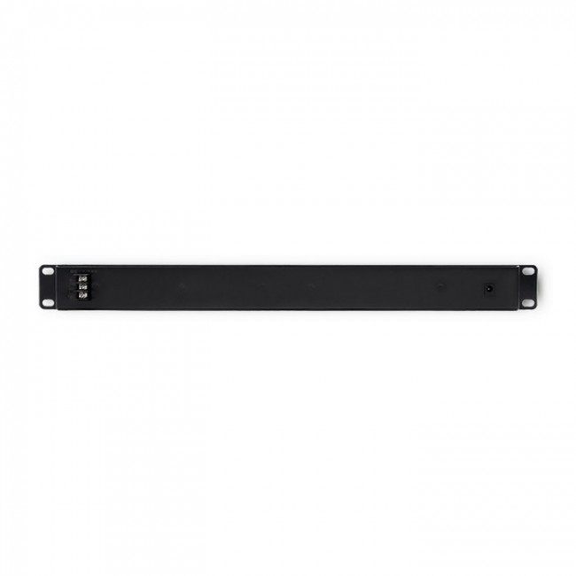 Qoltec 54477 Patch panel RACK| 48V | 24 ports | Passive PoE injector | Black
