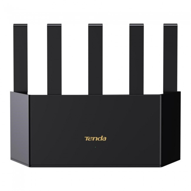 Tenda TX12L Pro wireless router Gigabit Ethernet Dual-band (2.4 GHz / 5 GHz) Black