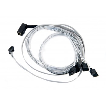 Microsemi ADAPTEC I-RA-HDMSAS-4SATA-SB 0.8 m 6 Gbit/s Grey