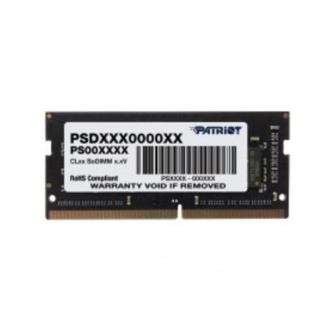 Patriot Memory Signature PSD416G32002S memory module 16 GB 1 x 16 GB DDR4 3200 MHz Patriot Memory Signature PSD416G32002S memory module 16 GB 1 x 16 GB DDR4 3200 MHz