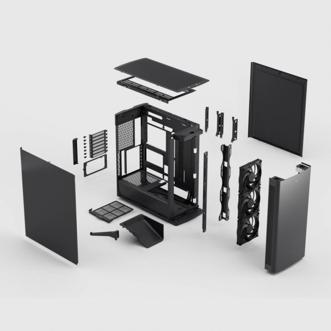 Fractal Design Define One Dark Solid Midi Tower Black