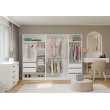 OPENO 2SZ Drawer Unit, 2 Drawers, WHITE, for the Wardrobe, for the Bedroom