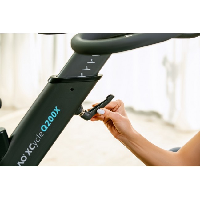 OVICX Spinning bike, stationary magnetic Q200X with 15.6