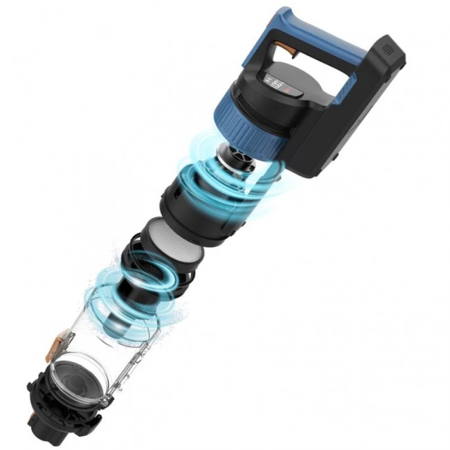 Cordless hoover with mop function Taurus Homeland Ultimate Digital Wash Cordless hoover with mop function Taurus Homeland Ultimate Digital Wash