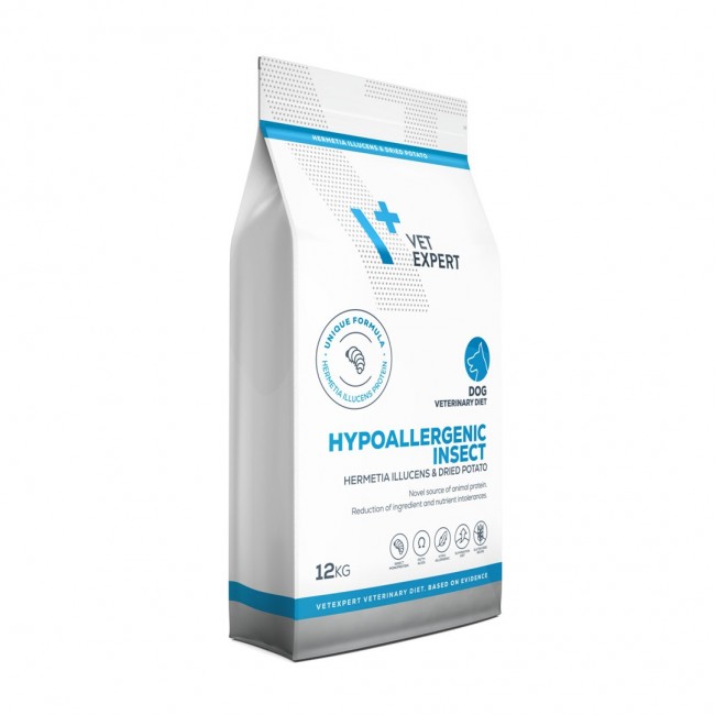 VET EXPERT Veterinary Diet Hypoallergenic Insect Dog - dry dog food - 12 kg VET EXPERT Veterinary Diet Hypoallergenic Insect Dog - dry dog food - 12 kg