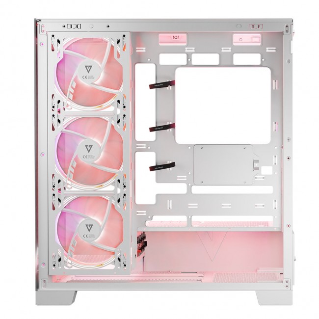 Modecom Volcano SPACE APEX ARGB MIDI Midi Tower White Modecom Volcano SPACE APEX ARGB MIDI Midi Tower White