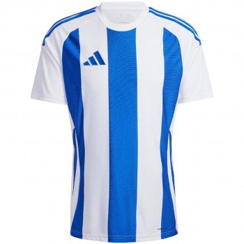 adidas Striped 24 Jersey Men's T-Shirt White & Blue IW2144 XL