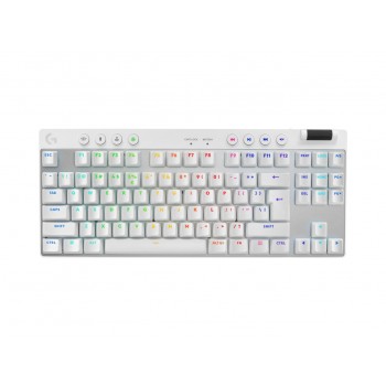 Logitech G PRO X TKL keyboard Gaming RF Wireless + Bluetooth QWERTY US International White
