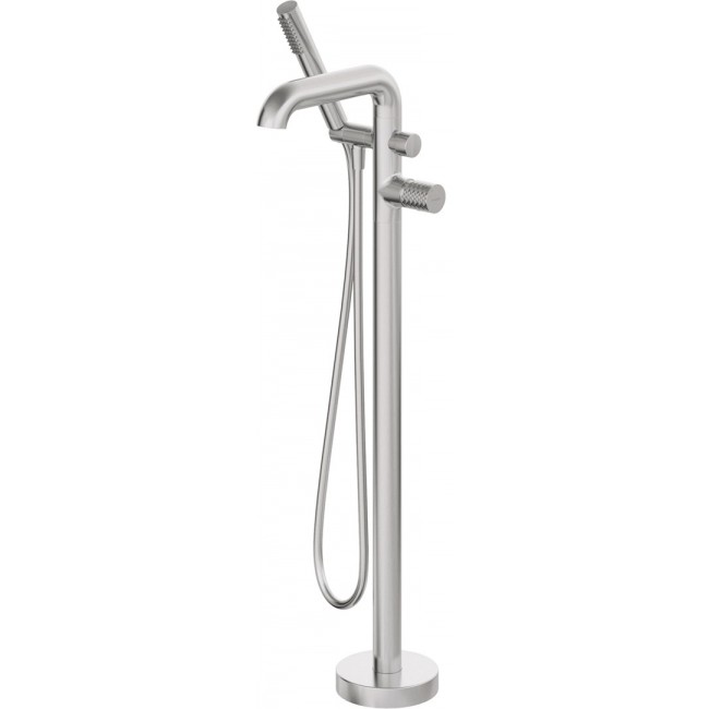Freestanding bath mixer with shower set Freestanding bath mixer with shower set