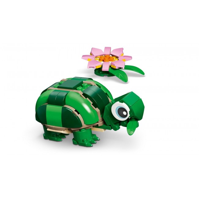 LEGO CREATOR 3 IN 1 31377 Turtle with a Water Lily Flower