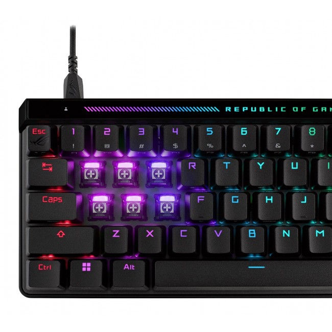 ASUS ROG Falchion Ace HFX keyboard Gaming USB QWERTZ German Black ASUS ROG Falchion Ace HFX keyboard Gaming USB QWERTZ German Black