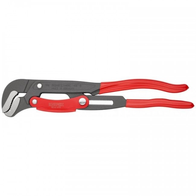 Adjustable wrench for pipes with S jaws, 420mm