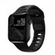 Nomad Sport Strap Band Black Aluminium, Rubber