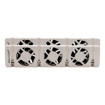 RealPower HL-2 Indoor White Fan electric space heater