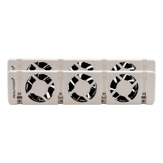 RealPower HL-2 Indoor White Fan electric space heater RealPower HL-2 Indoor White Fan electric space heater