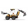 LEGO CITY 60480 Yellow Backhoe Loader