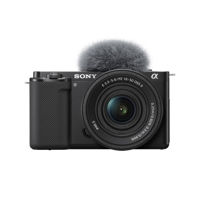 Sony ZV-E10 + E PZ 16-50mm F3.5-5.6 OSS II MILC 24.2 MP CMOS 6000 x 4000 pixels Black