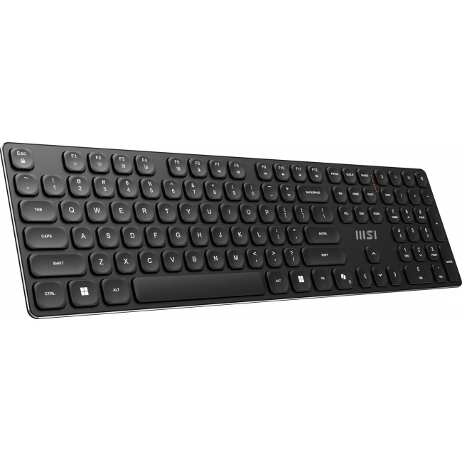 MSI FORGE K210 WIRELESS COMBO keyboard Mouse included Home/Office USB QWERTY US English Black