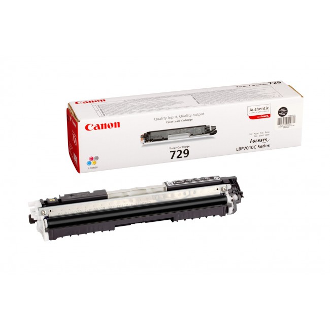 Canon 729 BK toner cartridge 1 pc(s) Original Black Canon 729 BK toner cartridge 1 pc(s) Original Black