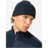 Czapka SUPER.NATURAL Merino Basic Beanie granatowa, ONE SIZE one size