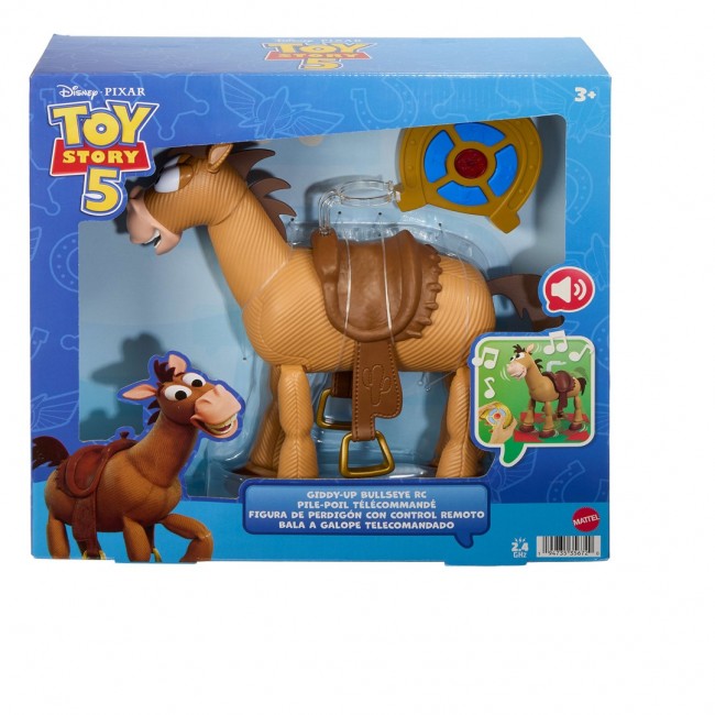 Disney Pixar Disney and Pixar Toy Story 5 Giddy-Up Bullseye RC 12-inch scale remote controlled with sounds