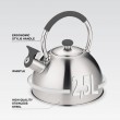 Kettle MAESTRO MR-1323 stainless steel 2.5 l Kettle MAESTRO MR-1323 stainless steel 2.5 l