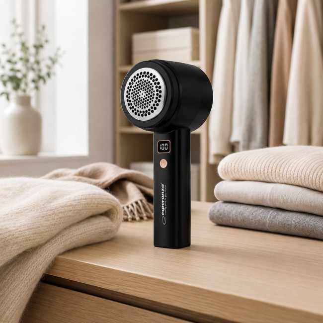 Esperanza ECS012 Cordless Clothes Shaver Black