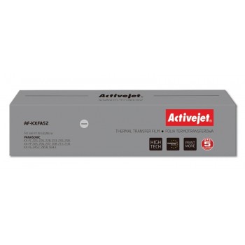 Activejet AF-KXFA52 Copy Film (Replacement for Panasonic KX-FA52 Supreme black)