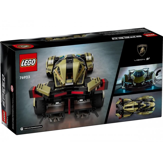 LEGO SPEED CHAMPIONS 76923 Lamborghini Lambo V12 Vision GT Super Car LEGO SPEED CHAMPIONS 76923 Lamborghini Lambo V12 Vision GT Super Car