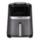 Tefal Easy Fry Silence EY551HE0 fryer Single 5 L Stand-alone Hot air fryer Black, Grey, Stainless steel Tefal Easy Fry Silence EY551HE0 fryer Single 5 L Stand-alone Hot air fryer Black, Grey, Stainless steel