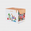 Marioinex Mini Waffle building blocks, 400 pieces in pastel colours