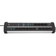 Brennenstuhl 1392000232 power extension 3 m 14 AC outlet(s) Indoor Black, Silver Brennenstuhl 1392000232 power extension 3 m 14 AC outlet(s) Indoor Black, Silver