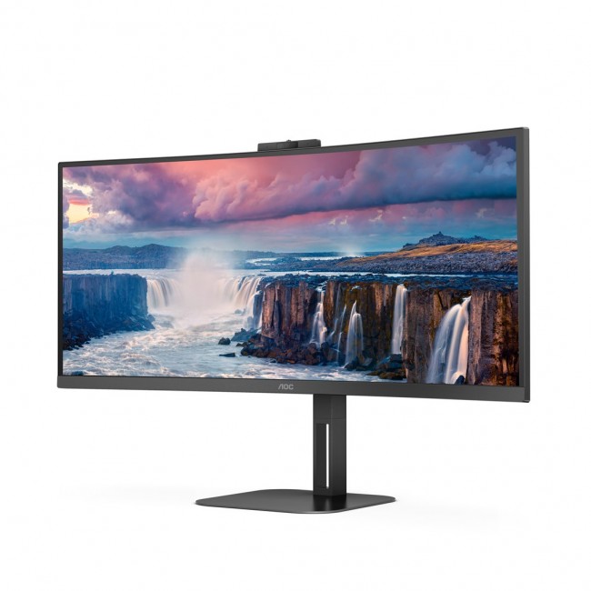 AOC V5 CU34V5CW/BK LED display 86.4 cm (34