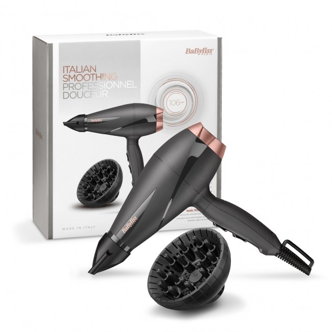 BaByliss Smooth Pro 2100 2100 W Black, Pink gold BaByliss Smooth Pro 2100 2100 W Black, Pink gold