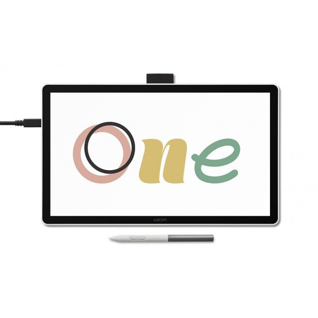 Wacom One 14 Graphic Tablet w/ Pen & USB-C Cable