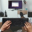 LogiLink ID0188 keyboard Home RF Wireless QWERTZ Black