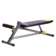 HMS Fitness LSR8311 Flat weight training bench Adjustable seat Home Black, Yellow HMS Fitness LSR8311 Flat weight training bench Adjustable seat Home Black, Yellow