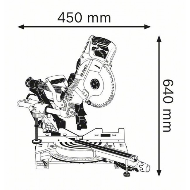 Bosch GCM 8 SDE Professional 5000 RPM 1600 W Bosch GCM 8 SDE Professional 5000 RPM 1600 W
