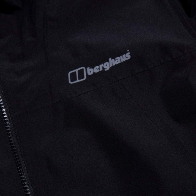 Berghaus Deluge Pro 3.0 - men's rain jacket, size L (black) Berghaus Deluge Pro 3.0 - men's rain jacket, size L (black)