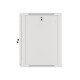 Lanberg wall-mounted installation rack cabinet 19'' 15U 600x600mm gray (glass door)