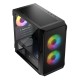 Logic PORTOS ARGB MINI USB 3.0 Case Black Logic PORTOS ARGB MINI USB 3.0 Case Black